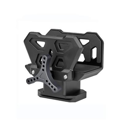 Aluminium Gewehr-Sattel-Clip-Adapter für QR-Platte Geeignet für Jagd Outdoor-Schüsse Stativ-Fotografie-Zubehör