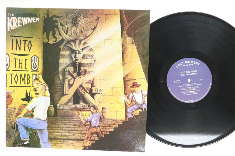 

LP Record KREWMEN Into The Tomb LMLP014 LOST MOMENT 1987 UK Rock Used