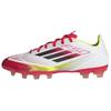 F50 Pro Comfortable Durable Ag Hg Non-Slip Wear-Resistant Soccer Shoes Unisex Soccer Shoes White Red IE1275