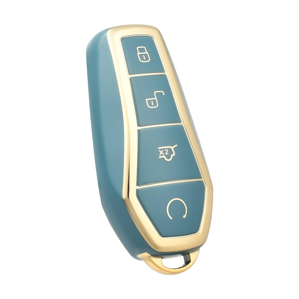 Car Key Case Remote Control Protective Cover for BYD ATTO3 TPU Key Fob Shell for BYD Song/Plus Dolphin Tang Dmi Han EV Qin Yuan
