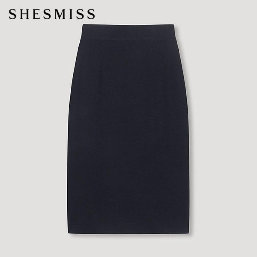 

She S miSS Solid Knit Skirt SSkSkn22070 Dn DARK NAVY/55