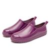 Adult casual versatile casual fashion low-top rain shoes women's waterproof short tube car wash four seasons work shoes