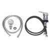 Salon Shampoo Bowl 70cm Faucet Sprayer Kit with 120cm Hose Mixing Valve Salon Basin Sprayer Set