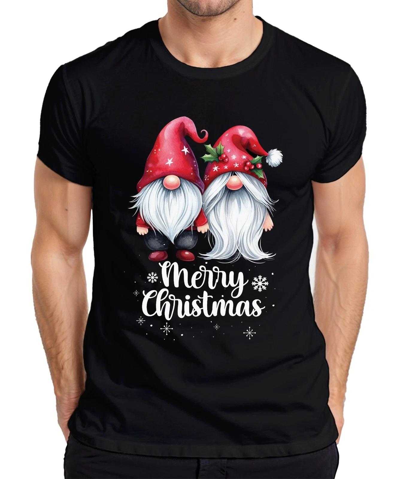 Merry Christmas Gnome Elfen Wichtel Pärchen - Weihnachten Weihnachtsgeschenk Chr XXXL