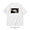 The Coffin of Andy and Leyley Andrew and Ashley Black and White with Colored Eyes Woman Men Summer Cotton Graphic T Shirts