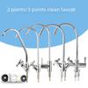 304 Stainless Steel Water Purifier Faucet - Dual & Single Outlet, Universal Fit