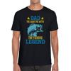 Dad The Man The Myth The Fishing Legend Unisex Mens T Shirt Womens Tops Tees