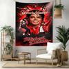 Michael Jackson Tilpasset Ditt Navn Veggdekorasjon Teppe Kunst For Kjæledyr Minne Bursdag Bryllupsfest Bakgrunn Familiegave