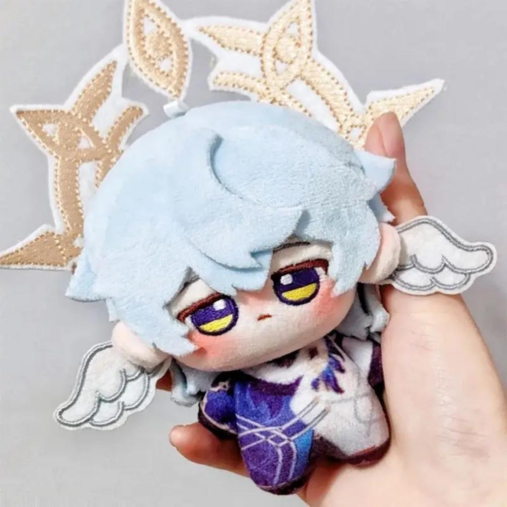 Stuffed 10cm Honkai: Star Rail Sunday Robin Cute Plush Doll Keychain for Fans Collection or Kids Adults Birthday Gift