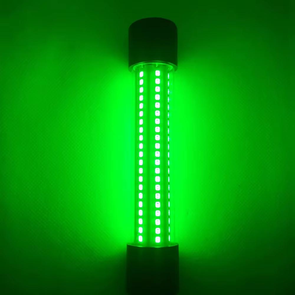 5M LED Dalgalı Balıkçılık Işığı Derin Suya İndirilebilir Sualtı Balık Çekici Yem Bulucu Lamba 50W 12-24V Kalamar Çekici Lamba IP68