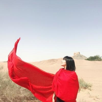 Linen Cotton Oversized Scarf Pastoral Style Warm Style Scarf Multi-Color Optional Warm Women'S Scarf