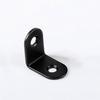 Stainless Steel L Brackets for Shelves Black Corner Brackets 20Pcs Set