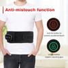 Heated Lumbar Support Belt Heating Pad for Back Pains Relief with Vibrating Massage Rechargeable Battery Comfortable Fit