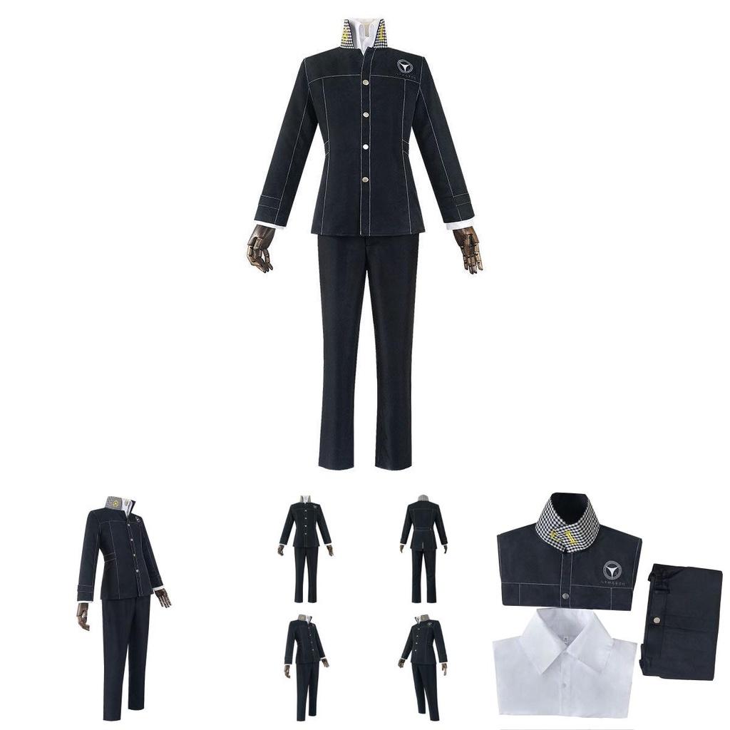 Persona 4 Gold Edition Kostium Cosplay Narokami Yuu Wykwintny i Oddychający Design Dla Fanów Anime
