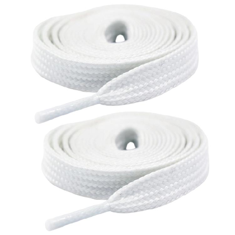 

Светоотражающие шнурки для обуви со свечением в темноте Улучшенная технология отражения света Шнурки для кроссовок для спортивной и повседневной обуви белый