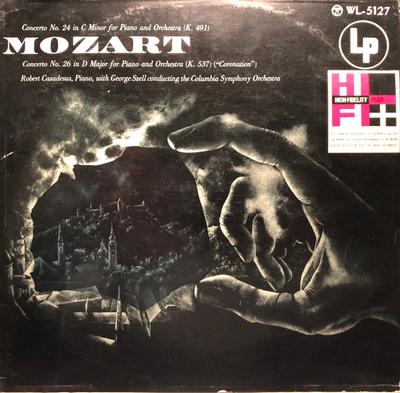 LP Record MOZART - ROBERT CASADESUS, GEORGE S - Concerto No. 24 In C Minor For Pian WL5127 COLUMBIA MASTER Japan Classical