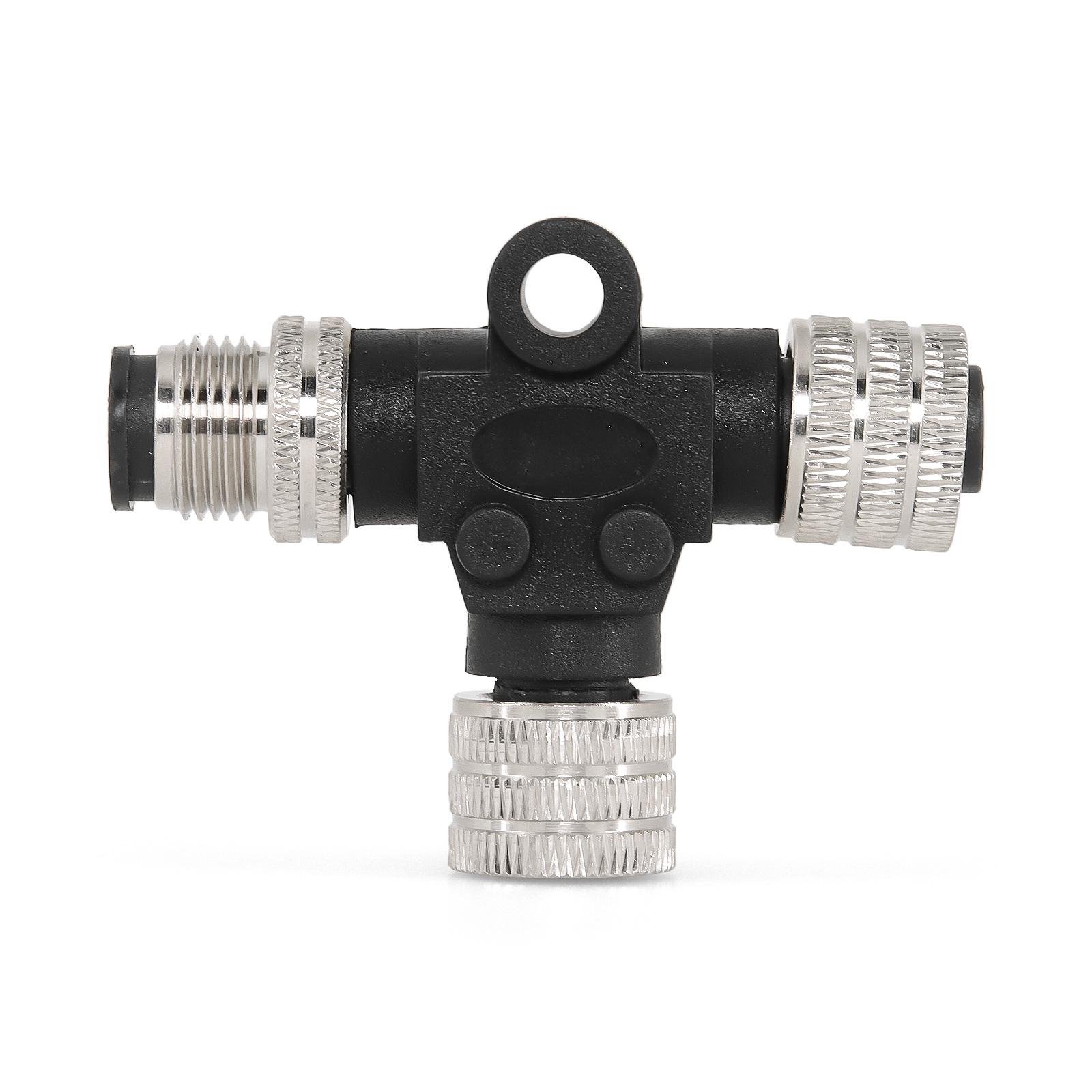 

NMEA 2000 3 Port Multiport T Connector Starter Kit 0~190ohm Silver Edge 3 Way Adapter For NMEA2000 For Boat Marine Accessories