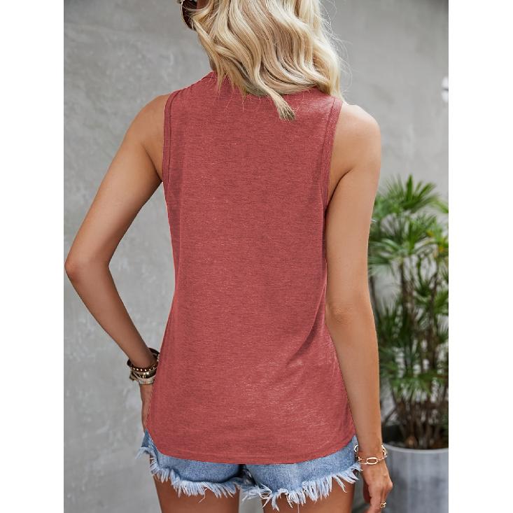 3Set of Tank Tops Sun, Moon, Stars, and Waves Print Loose Casual Vest T Shirt Retro-style Breathable, Comfortable, and Soft Fabric Spring and Summer