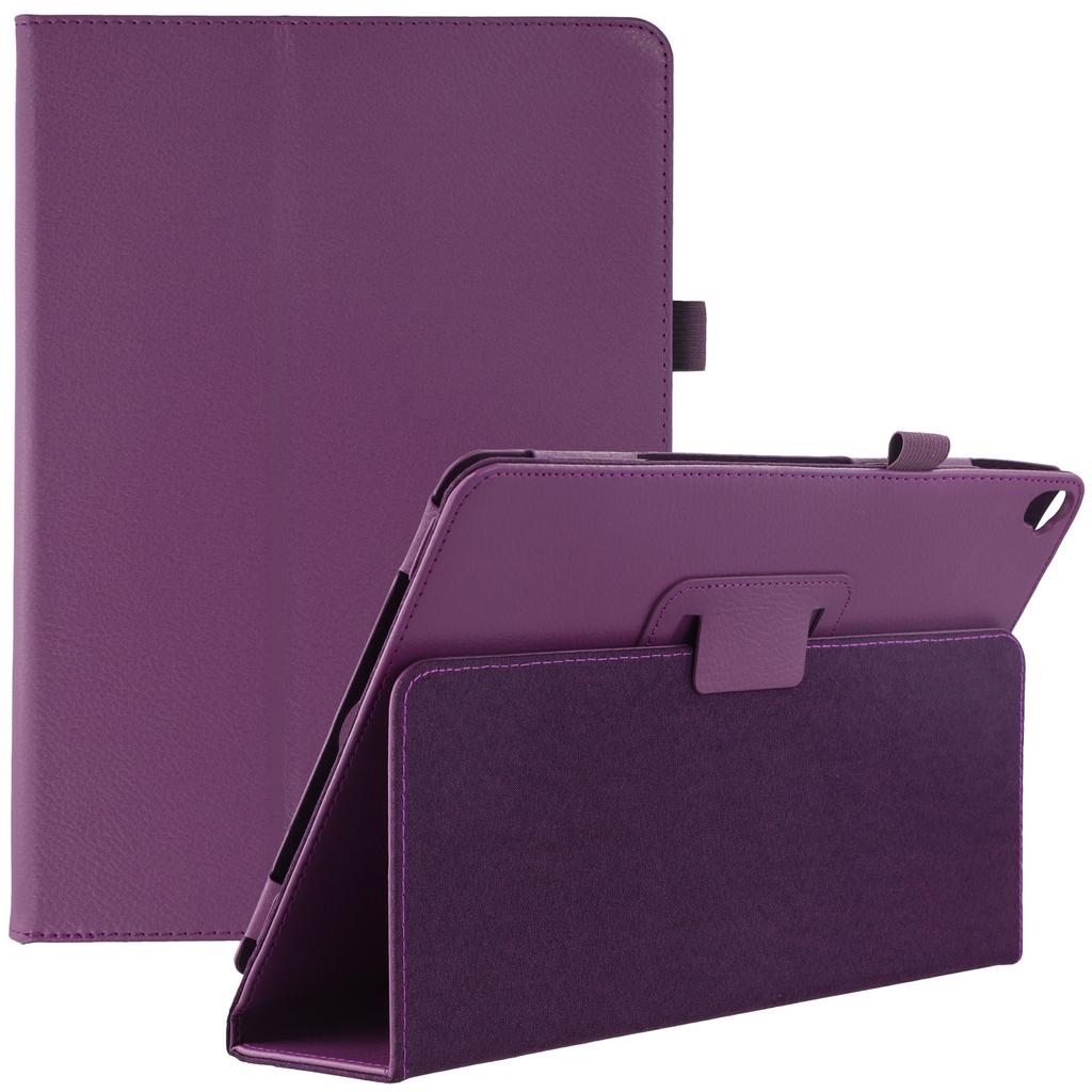 Tablet-Hülle für iPad 10.2 (2021)/(2020)/(2019) Bi-Fold-Stand-Lederhülle mit Litschi-Textur