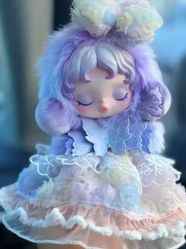 Only Clothes Skullpanda V2/V1 10cm Vinyl Doll Clothes Dress Princess Style Skirt Set Handmade Costume Doll Bag Accessories Toy