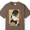 Utamaro Ukiyo-e Japanese Art T-Shirt Beautiful Geisha Vintage Aesthetic Kimono T