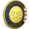 Thank You for Your Service Military Appreciation Challenge Coin Pack of 5