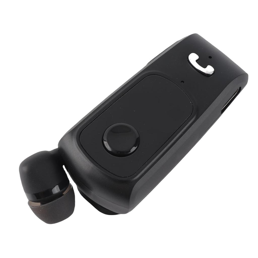 F920 Sports   Headset Earpiece Retractable Hands  Earphone (Black)