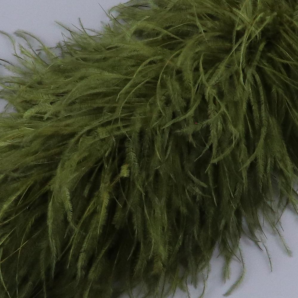 DIY Vlastní Nadýchaný Pštrosí Peří Boa Lem 3 6 10 20 30 Vrstev 50cm Peří Šátek pro Kostým Šaty Sukni Šátek Karnevalová Párty Dekorace