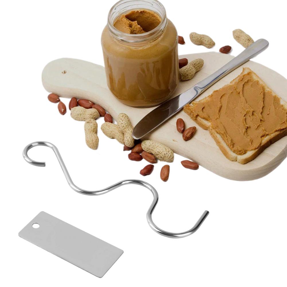 Míchadlo na arašídové máslo Nerezový mixér na arašídové máslo Víceúčelový mixér na ořechové máslo pro míchání různých arašídových másel a džemu