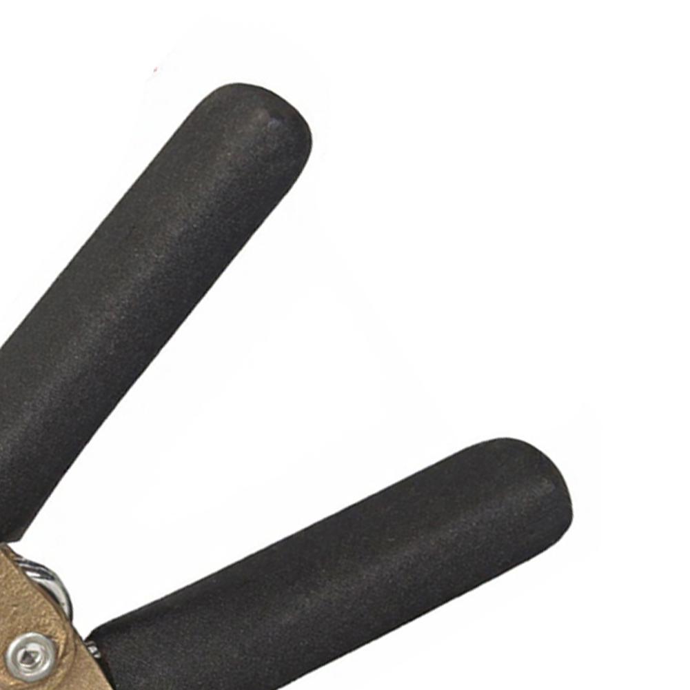 A-Shape Welding Pliers 300A Ground Clamp for High Current Grounding Compatible with Gas Shielded Argon Resistance Welding