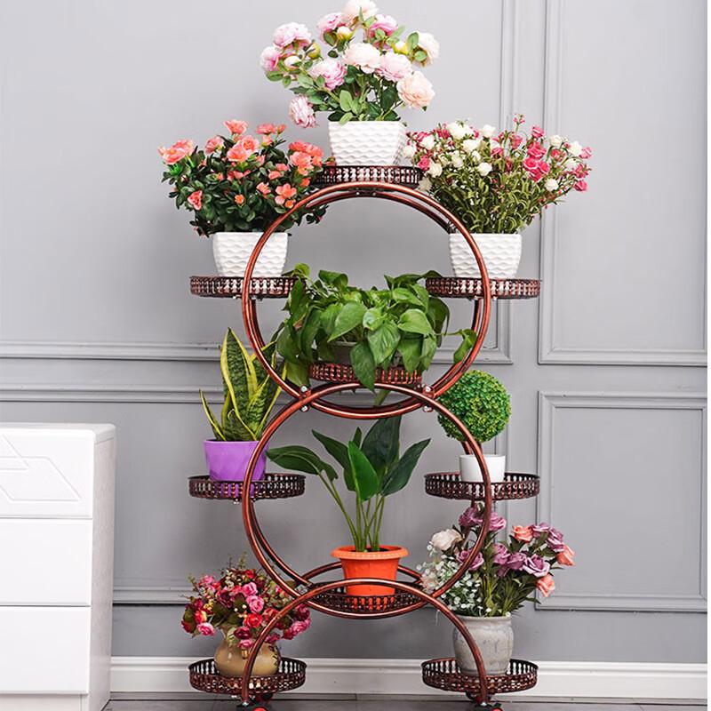 Miling Metal Floor Flower Stand