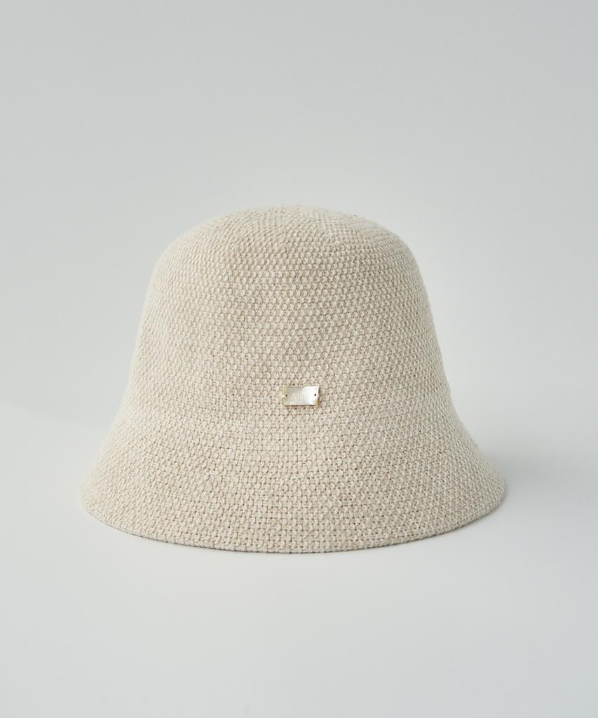 Aheule Lune Felted Wool Bucket Hat4_White