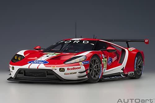 AUTOart 1/18 Scale Finished Model 81911 Ford GT 2019 #67 Le Mans 24 Hours LMGTE Pro Class Red/White