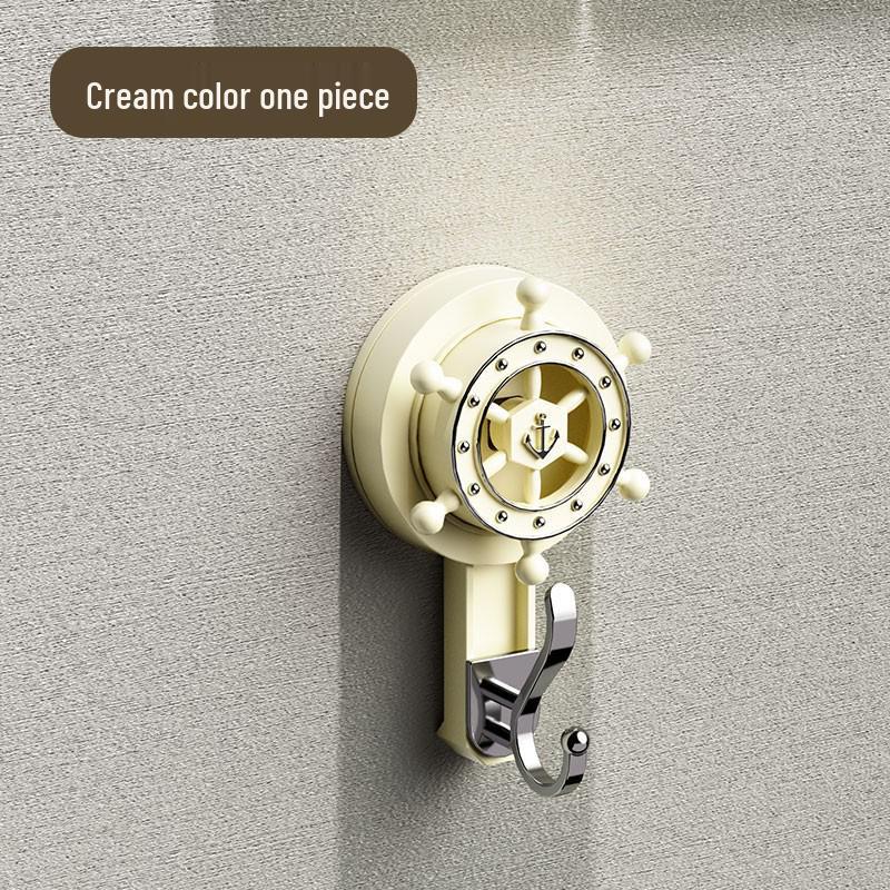 

Вращающийся крючок с присоской: Настенный крючок для ванной и кухни без сверления, с высокой нагрузочной способностью