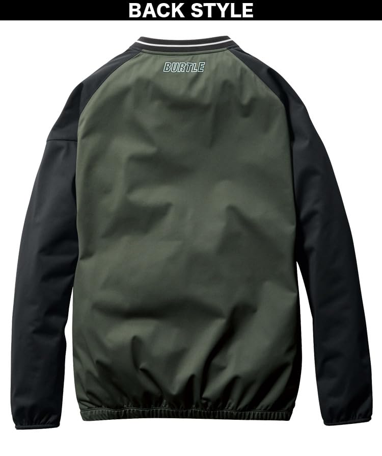 BURTLE Stretch Piste with Elastic Casual Cold Weather BURTLE Autumn/Winter (Unisex) 3240, Lightweight, Warm, Windproof, Water-Repellent, Cuffs,