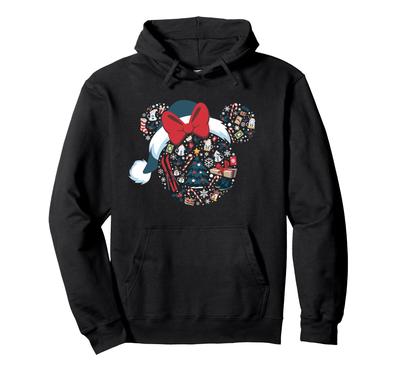 Disney Minnie Maus Icon Winterhütte Feiertags-Hoodie