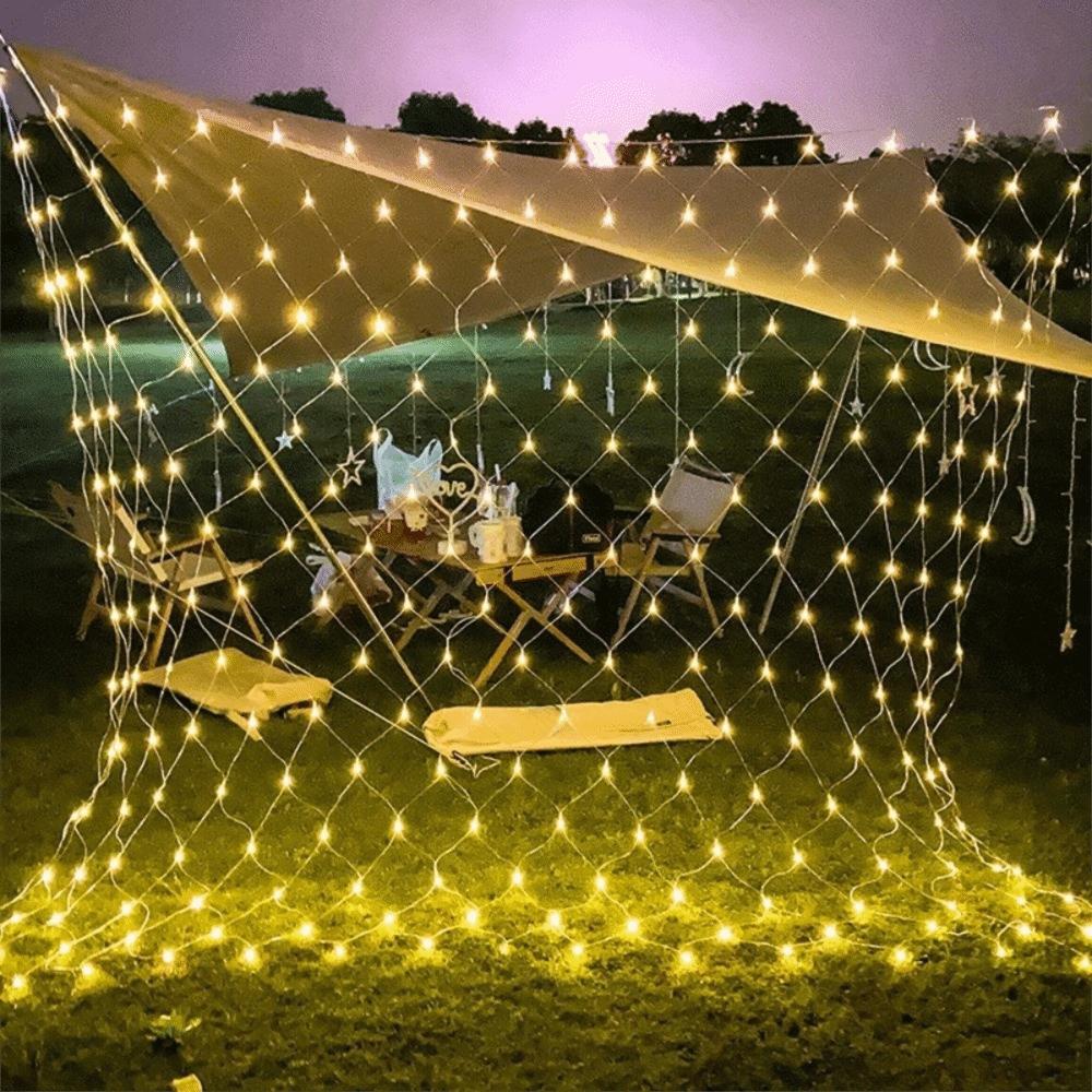 3 Color Fairy Light Garland EU Plug Curtain Light Christmas Tree Light Wall Hanging