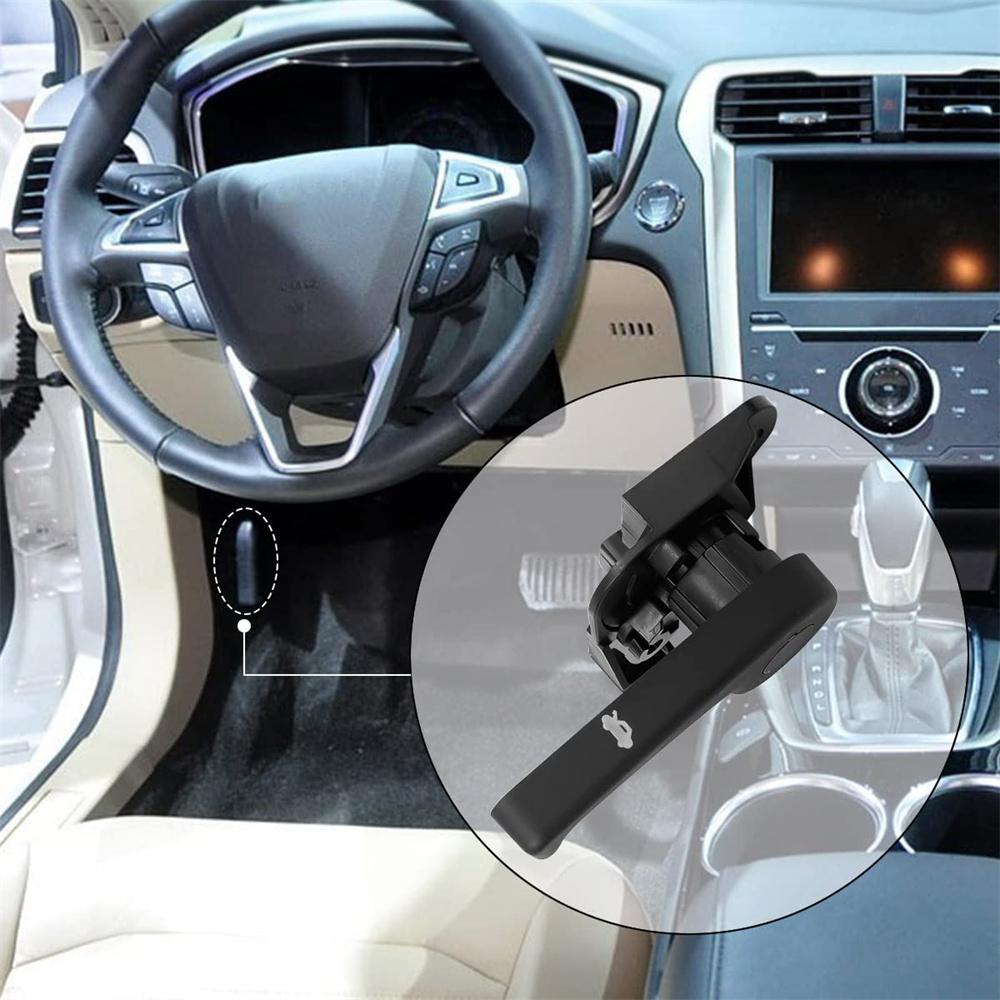 Hood Release Handle Bonnet Lever Handle For 2013-2017 Ford Fusion Lincoln MKZ