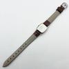 Used 80s Vintage Orient Tank Gold Watch Dress Watch Rectangular Square Quartz Working Item