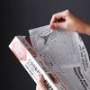 Silicone Oil Paper Baking Greaseproof Paper Brown And White Natural Food Grade Retro Newspaper Style Pad Paper Baking Tools