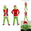 Halloween And Christmas Grinch Stole Christ Cosplay Costume Accessory Set For Party Wear