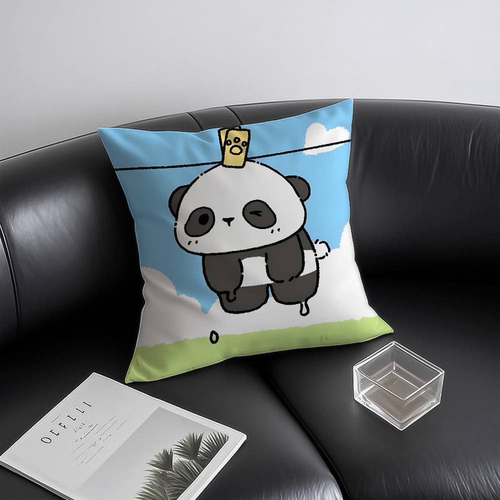 Niedlicher R-res-trainierter Tier-Anime Kwaii Kissenbezug Milbenabweisend Unsichtbarer Reißverschluss Sofa Bett