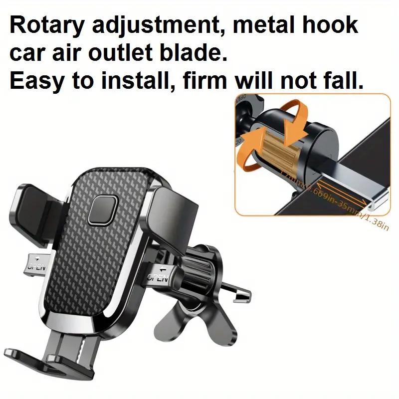 Universal Car Phone Holder Air Vent Clip Universal Mobile Phone GPS Stand Support In Car Mount Adjustable Auto Bracket