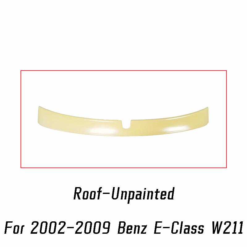 

Для Mercedes Benz E-Class W211 E180 200 260 300 320 240 230 280 35 Задняя крыша Крышка багажника Спойлер Крылья Тюнинг Аксессуары Часть