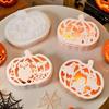 Hollow Out Pumpkins Ghostly Silicone Molds DIY Halloween Craft Storage Box Decoration Resins Ornamentation for Adults