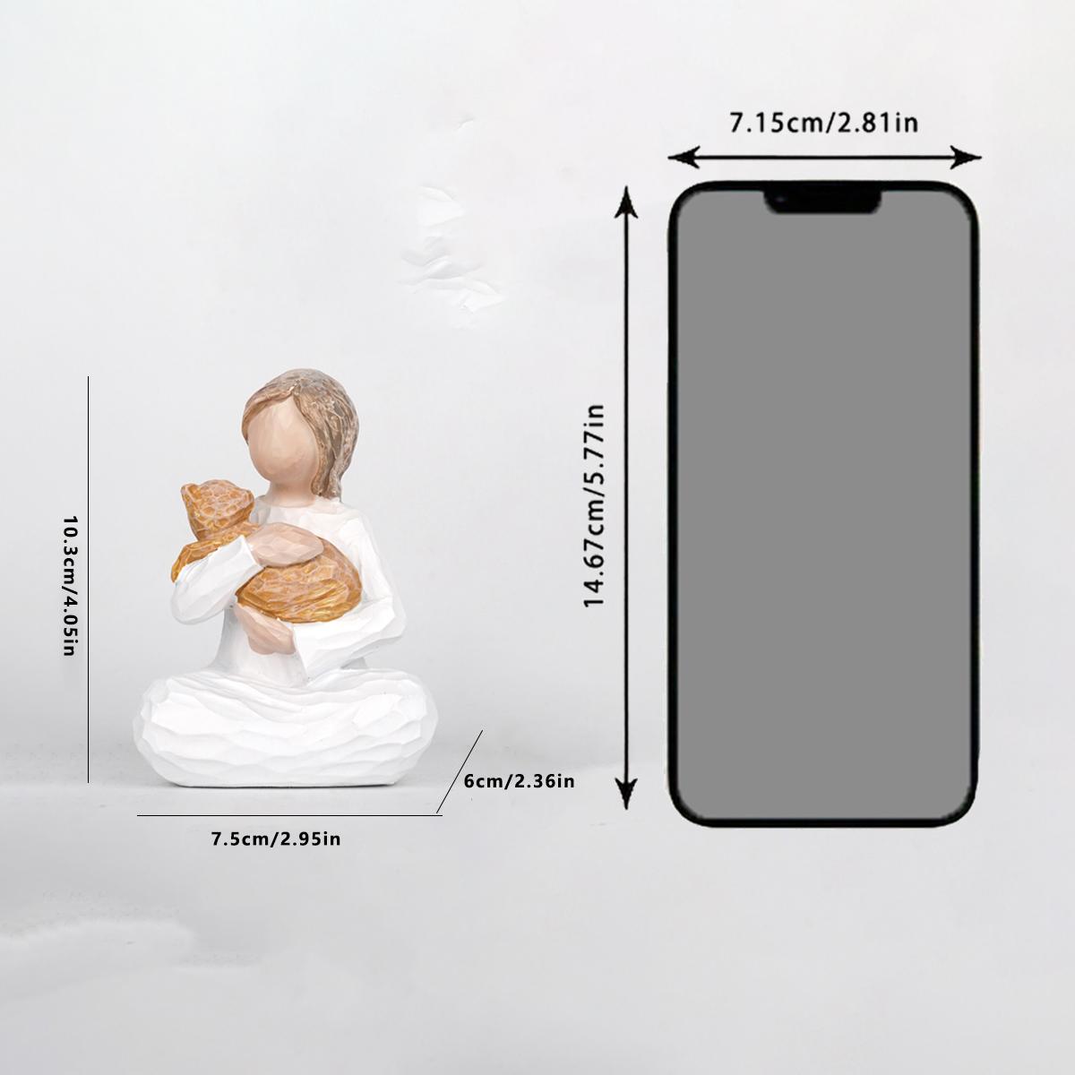 

Thanksgiving Day Girl And Cat Theme Decorations Family Gift Sculptures Creative Home Decorations And Artistic Gifts