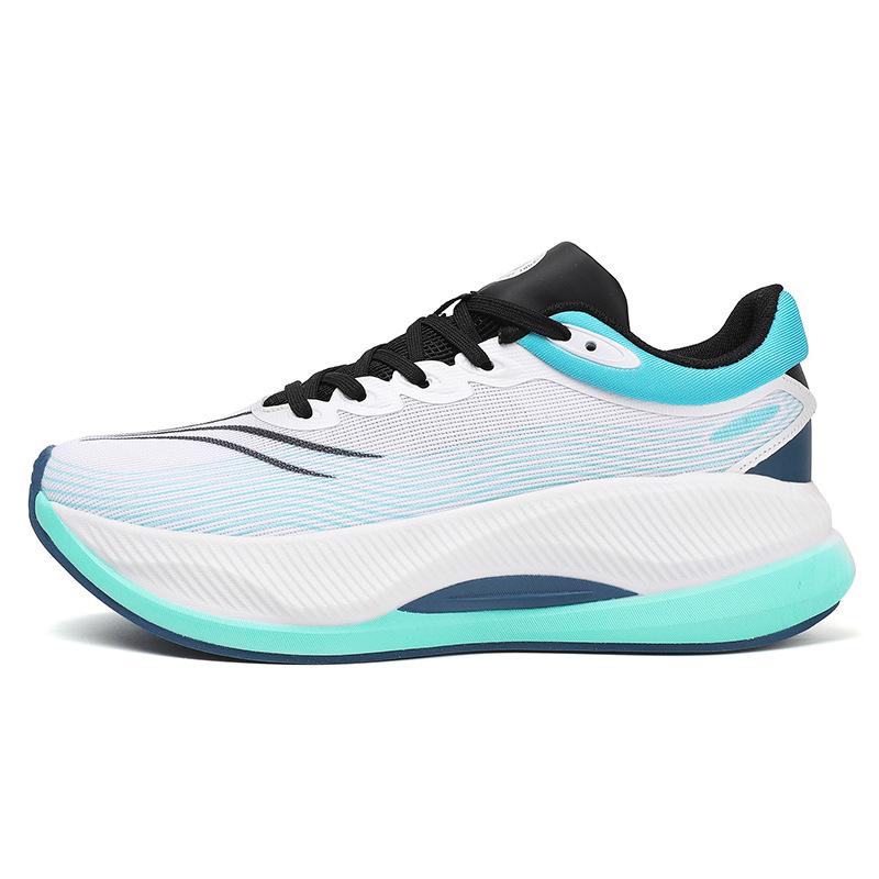 2024 new carbon board running sneakers men's and women's same couple shoes casual walking mesh shock-absorbing running shoes