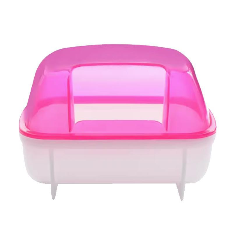 Hamster Sauna Bath with Deodorizing Sand for Small Pets