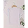 European sizes Wild 2nd Birthday Gift, Cute Kids' Shirt for Girls and Boys, Comfortable Machine-Washable Summer Short Sleeve Top