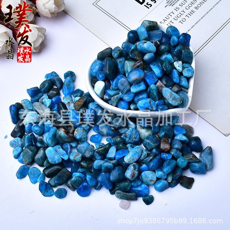 Blue-Grey Apatite Gravel Fish Tank Substrate